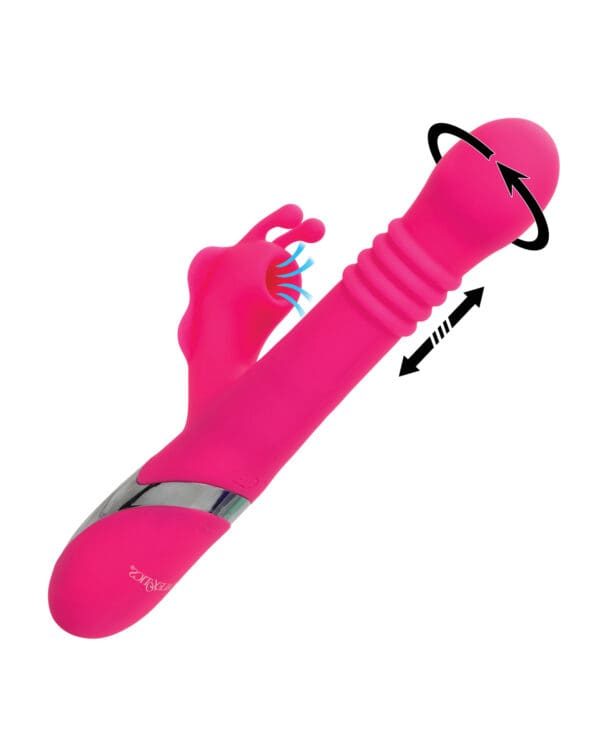 Enchanted Kissing Butterfly Vibrator - Pink - Image 4