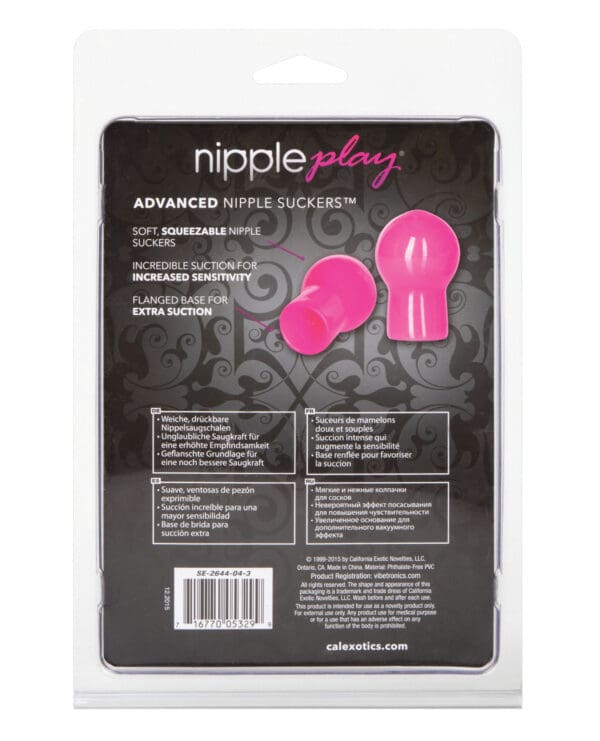 Nipple Play Advanced Nipple Suckers - Pink - Image 2
