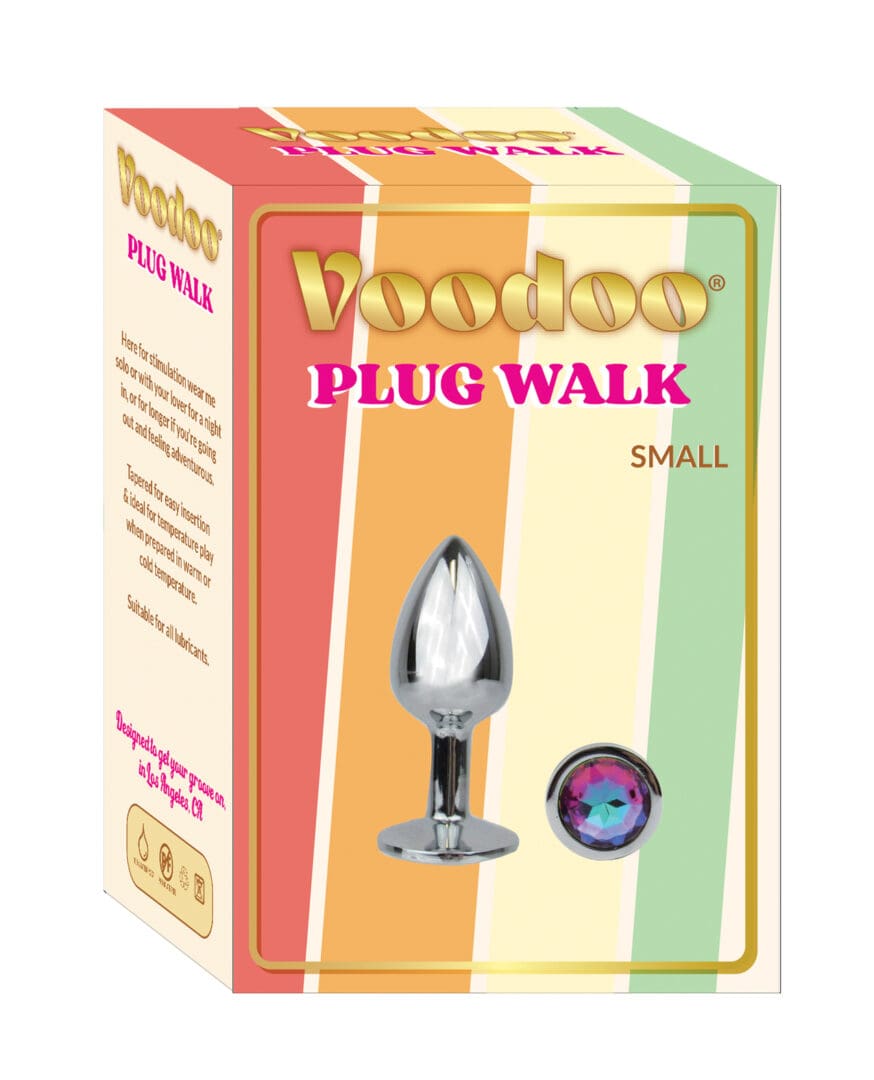 Voodoo Walk Small Metal Plug - Silver