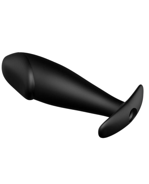 Pretty Love Vibrating Penis Shaped Butt Plug - Black - Image 3