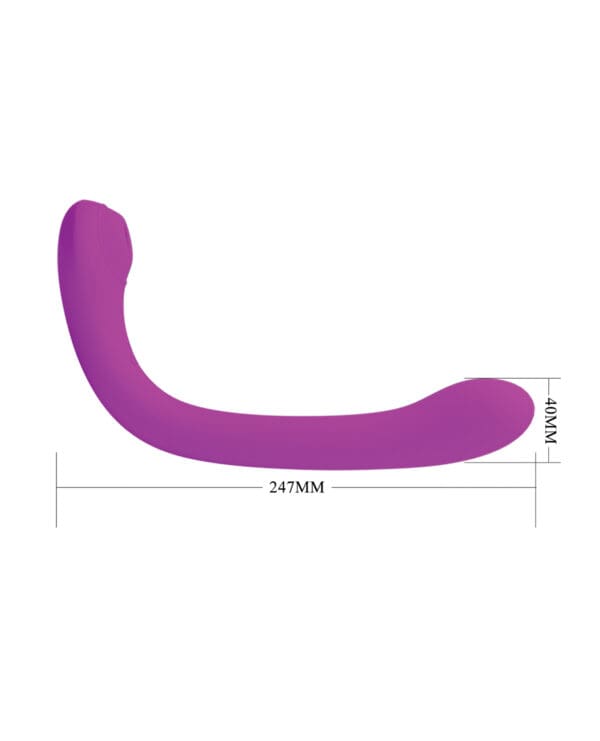 Pretty Love Alex Long-Handled Sucking Vibrator - Fuchsia - Image 5