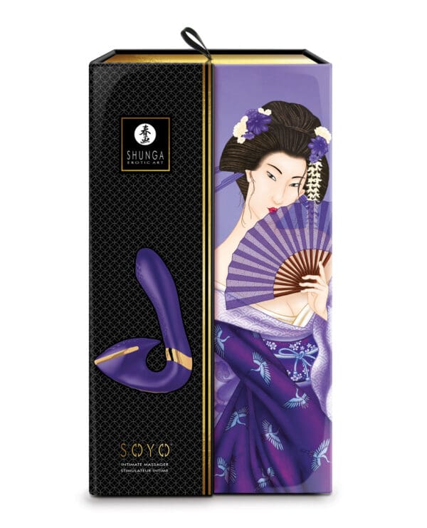 Shunga Soyo Intimate Massager - Purple - Image 4