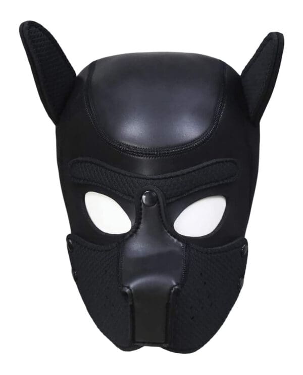 Shots Ouch Puppy Play Puppy Hood - Black - Image 3