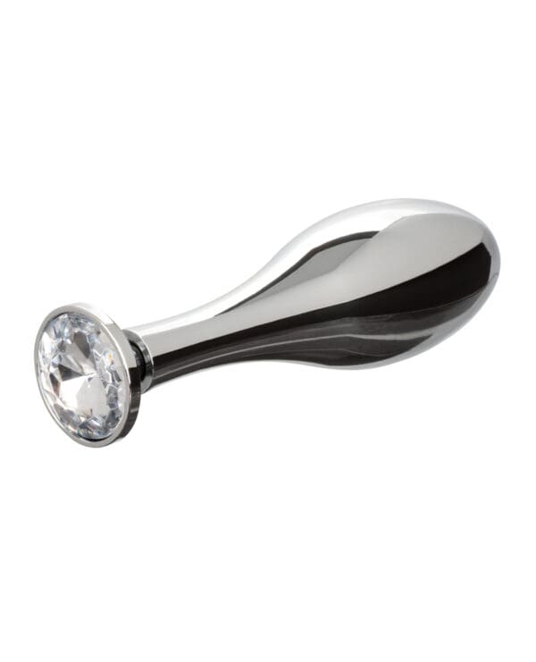 Star Fucker Teardrop Gem Plug w/Silicone Enhancer - Black - Image 4