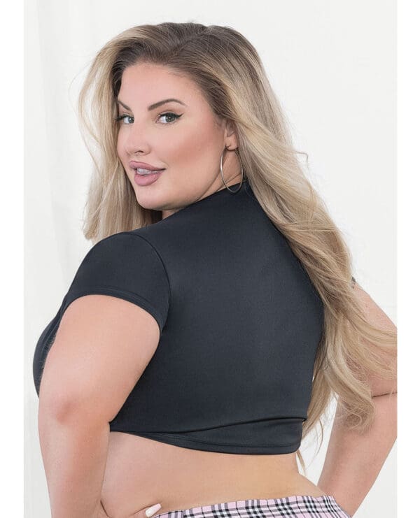 Tie Top Black QN - Image 2