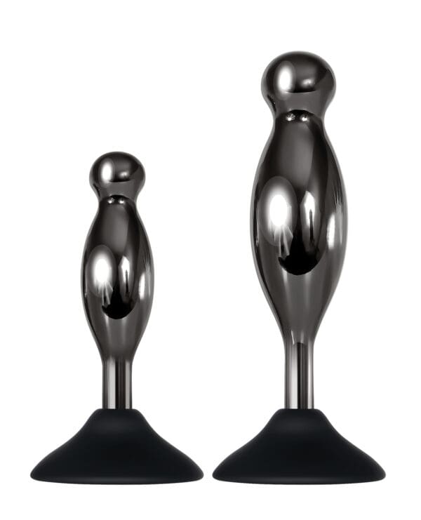 Evolved Joy Sticks 2 pc Plug Set - Black/Chrome - Image 3