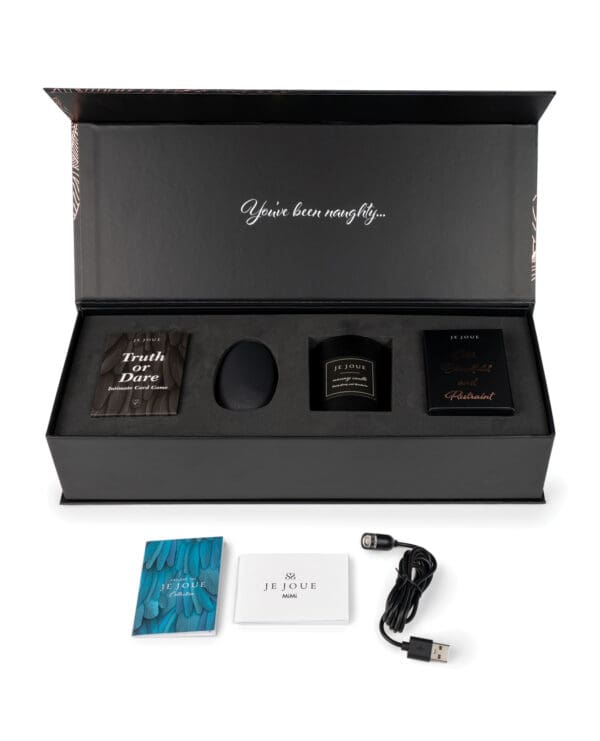 Je Joue The Naughty Collection Gift Set - Black - Image 3
