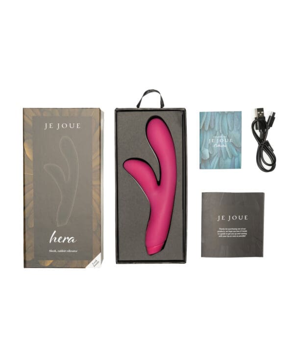 Je Joue Hera Rabbit Vibrator - Fuchsia - Image 5