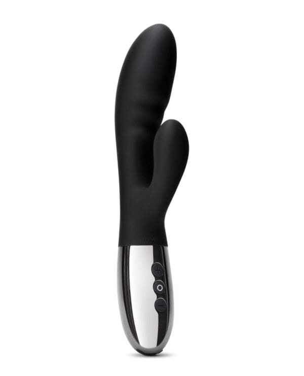 Le Wand BLEND Double Motor Rabbit Rechargeable Vibrator - Black - Image 3