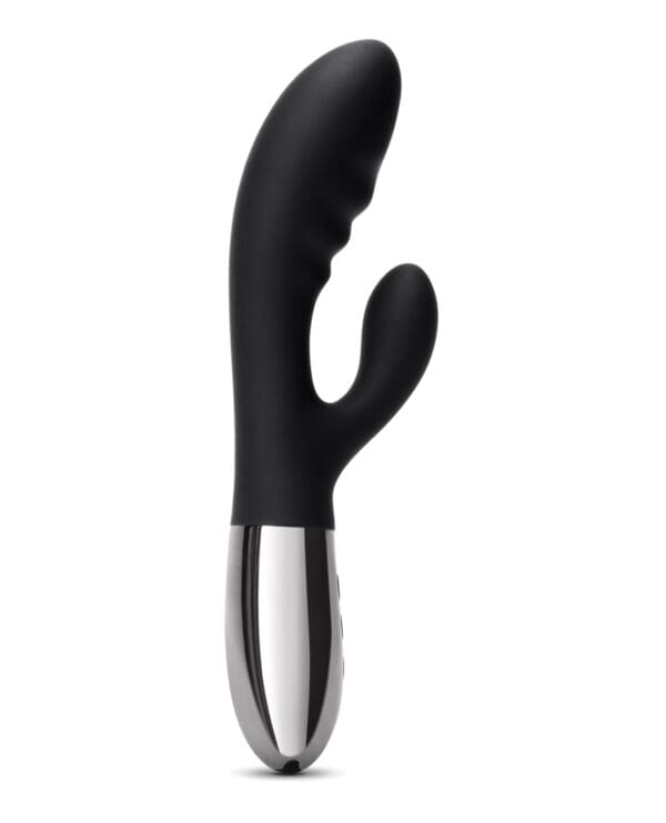 Le Wand BLEND Double Motor Rabbit Rechargeable Vibrator - Black - Image 4