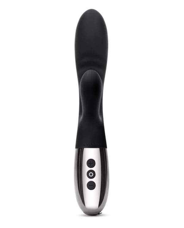 Le Wand BLEND Double Motor Rabbit Rechargeable Vibrator - Black - Image 5