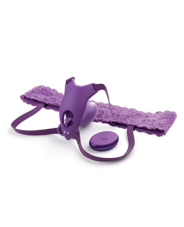 Fantasy For Her Ultimate G-Spot Butterfly Strap On - Purple - Image 2
