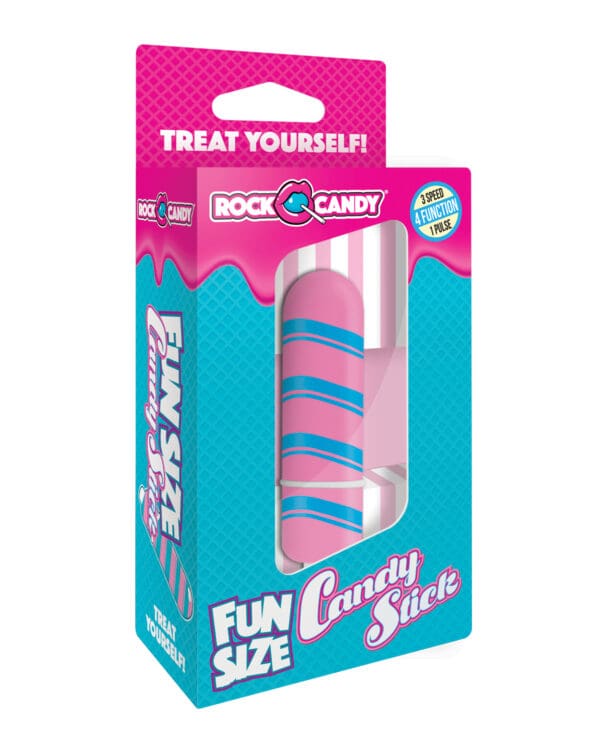Rock Candy Fun Size Candy Stick - Pink - Image 2