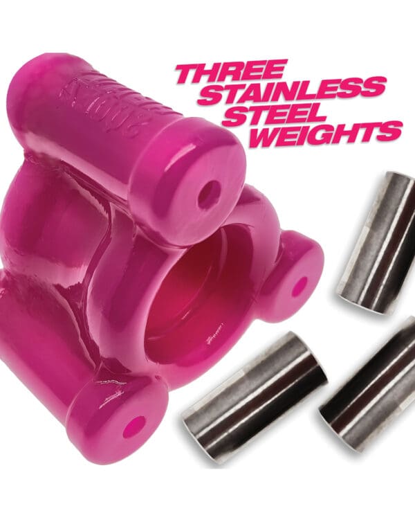 Oxballs Heavy Squeeze Ballstretcher - Hot Pink - Image 4