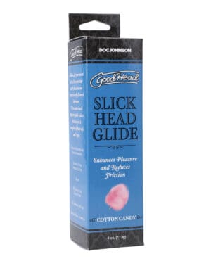 GoodHead Slick Head Glide - 4 oz Cotton Candy