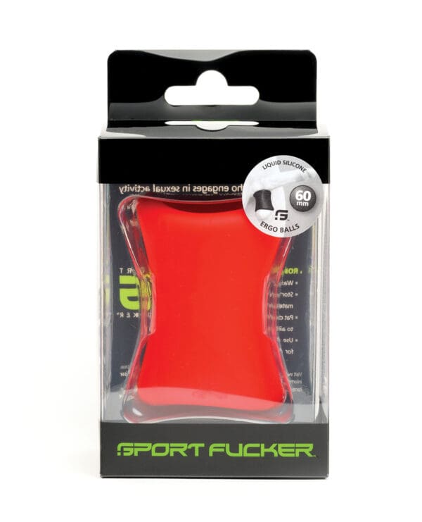 Sport Fucker Ergo Balls - 60mm Red - Image 2