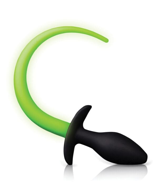 Shots Ouch Puppy Tail Plug - Glow in the Dark - Image 3