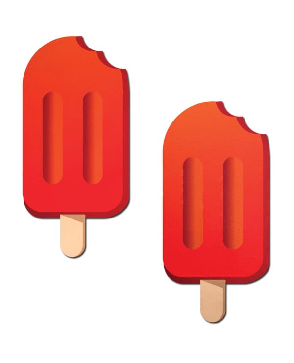 Pastease Premium Popsicle Ice Pop - Cherry Red O/S - Image 2