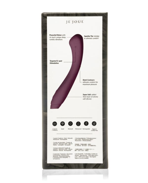Je Joue Juno G Spot Vibrator - Purple - Image 5