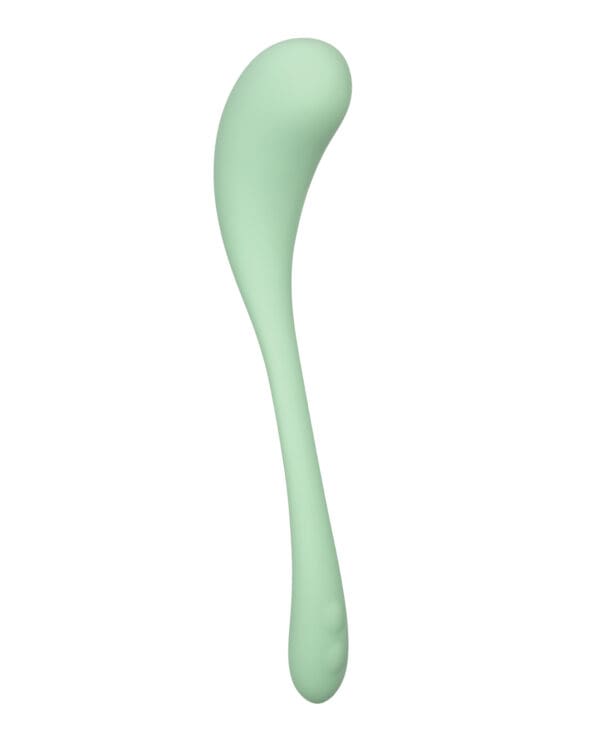 Elle Liquid Silicone Wand - Green - Image 3