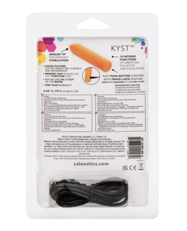 Kyst Fling Petite Massager - Orange - Image 2
