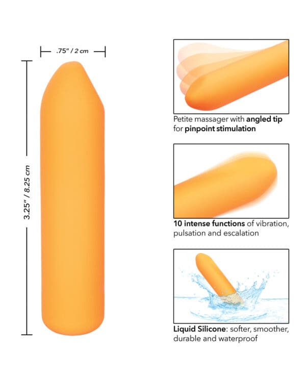 Kyst Fling Petite Massager - Orange - Image 5