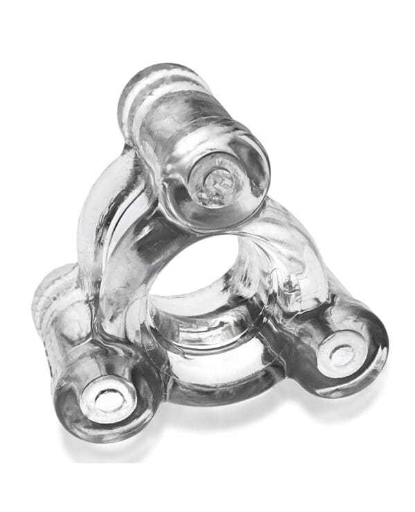 Oxballs Buzz Squeeze Ballstretcher Vibe - Clear - Image 2