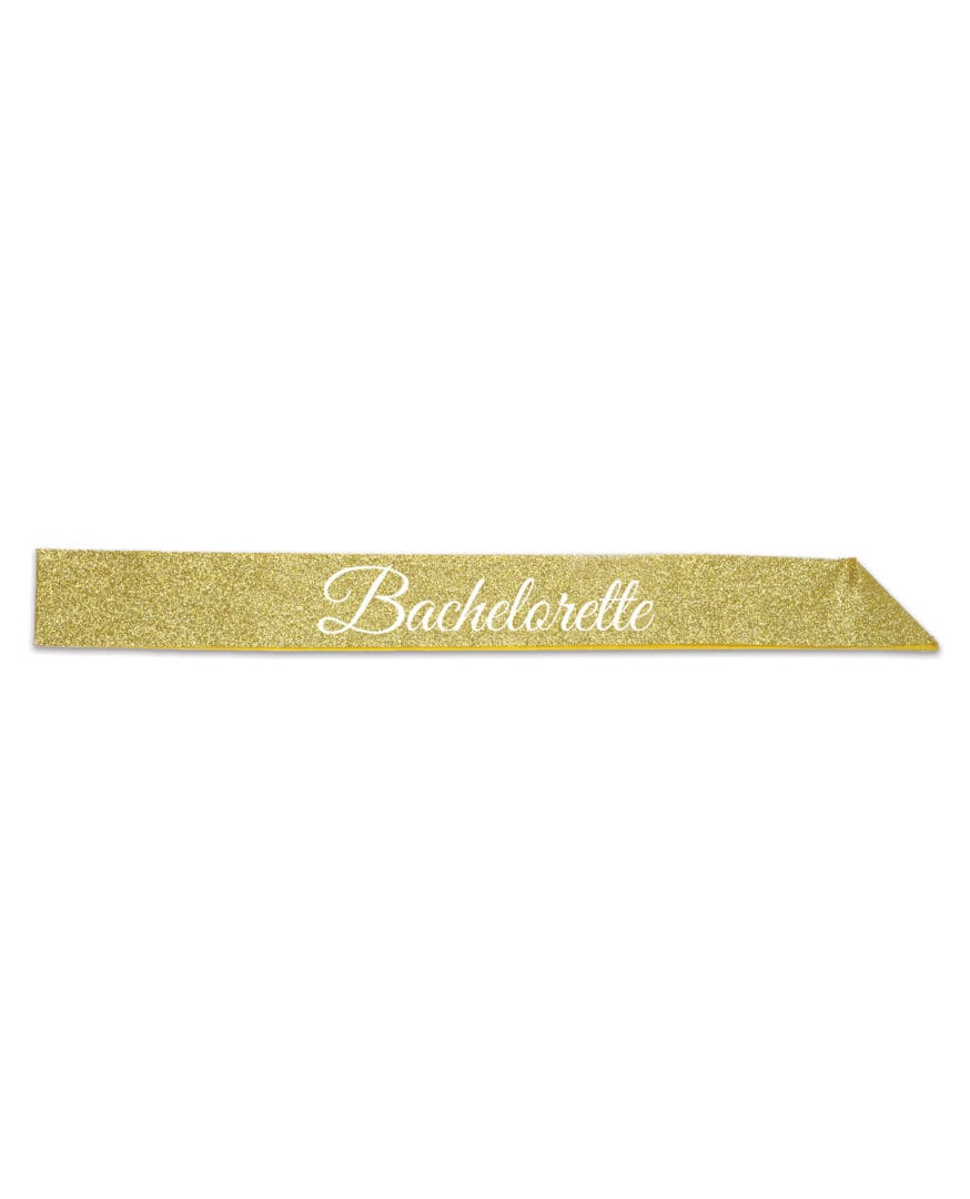 Bachelorette Glittered Sash