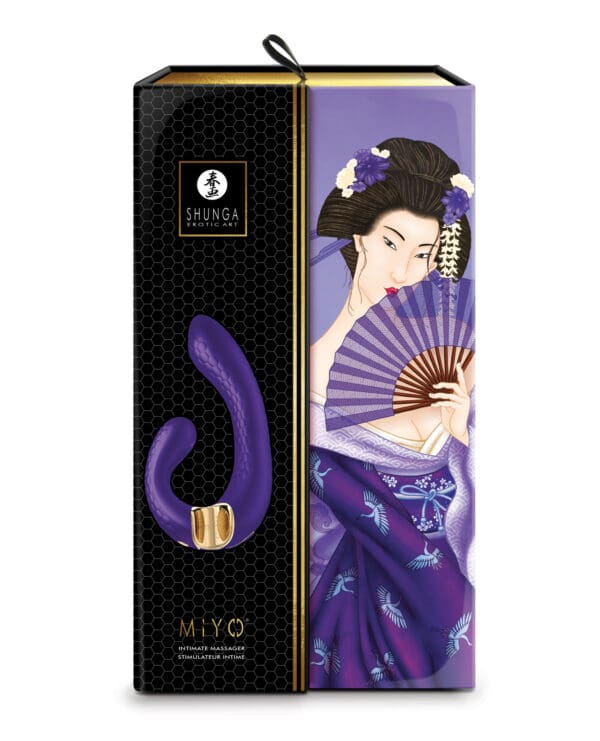 Shunga Miyo Intimate Massager - Purple - Image 4