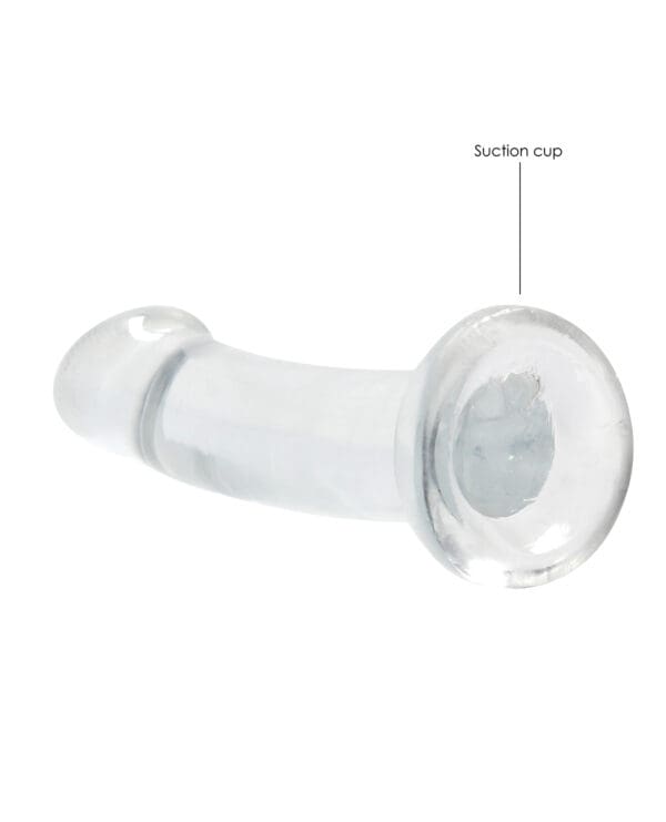 Shots RealRock Crystal Clear 7" Dildo  - Transparent - Image 3