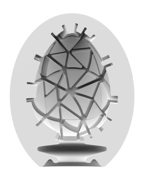 Satisfyer Masturbator Egg - Crunchy - Image 2