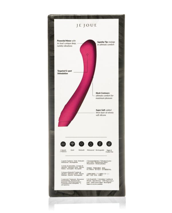 Je Joue Juno G Spot Vibrator - Fuchsia - Image 5