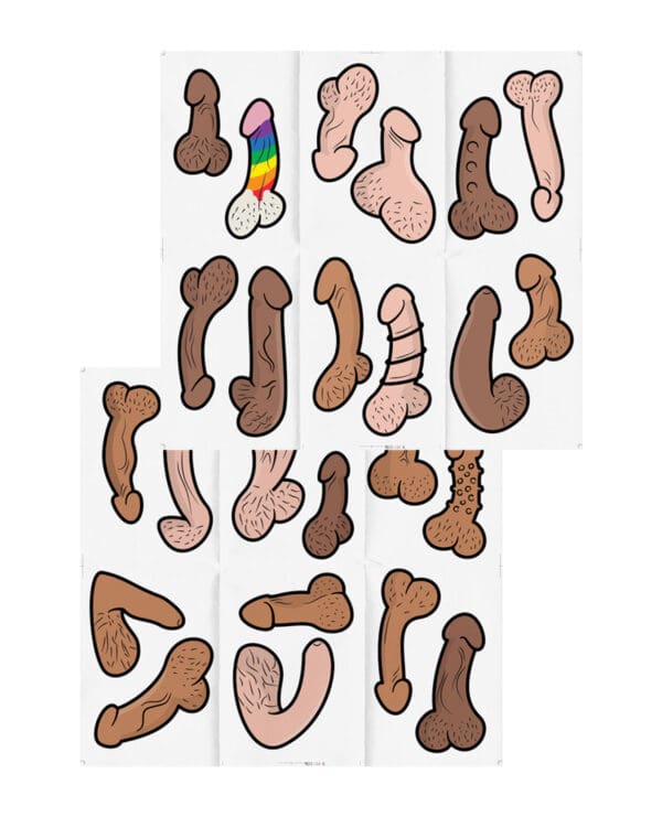Pin the Pecker Party Game - Image 3