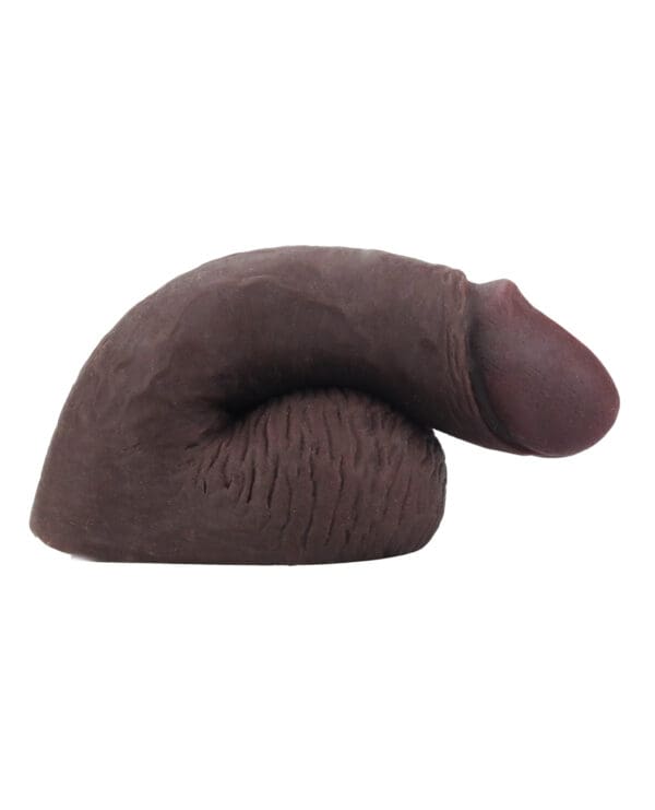 Gender Fluid 5" Equipped Soft Packer - Dark Brown - Image 3