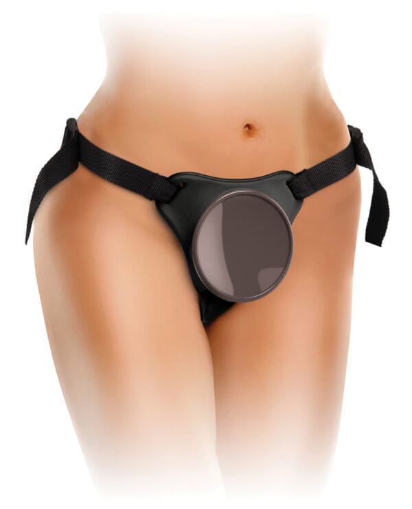 King Cock Elite Comfy Body Dock Strap On Harness - Black - Image 2