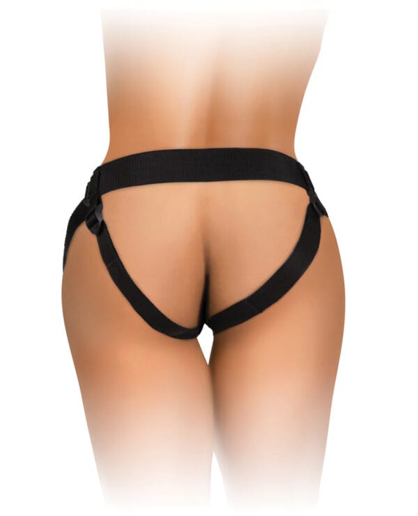 King Cock Elite Comfy Body Dock Strap On Harness - Black - Image 3
