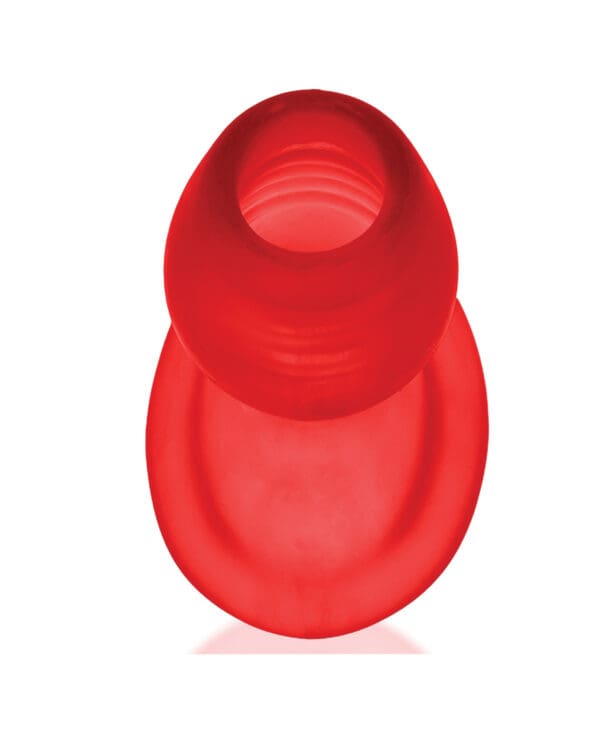 Oxballs Glowhole 1 Hollow Buttplug w/LED Insert Small - Red Morph - Image 4