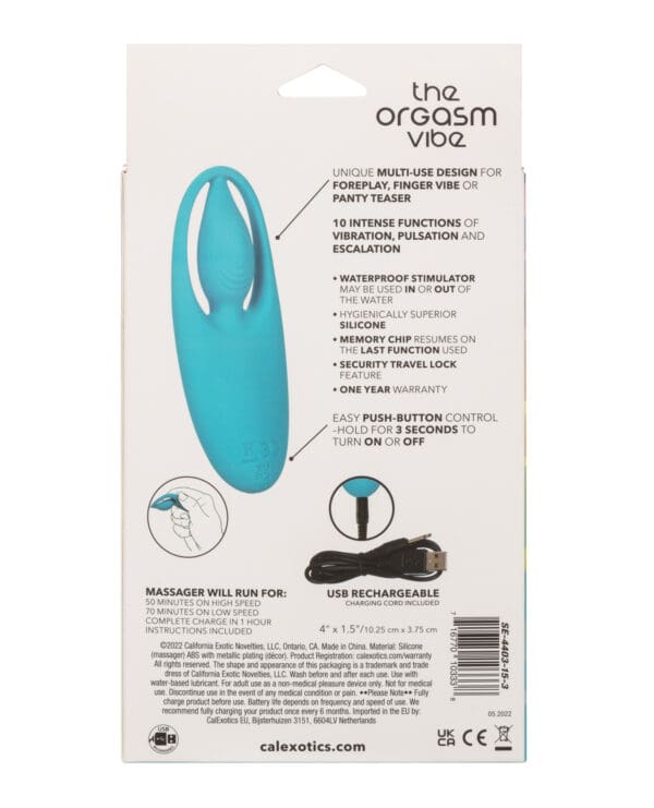 Neon Vibes The Orgasm Vibe - Blue - Image 2