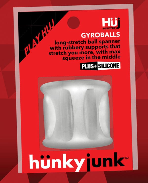 Hunky Junk Gyroball Ballstretcher - Clear Ice - Image 3