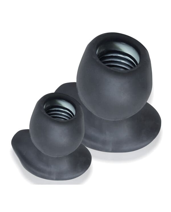 Oxballs Morphhole 1 Gaper Plug Small - Black Ice - Image 5