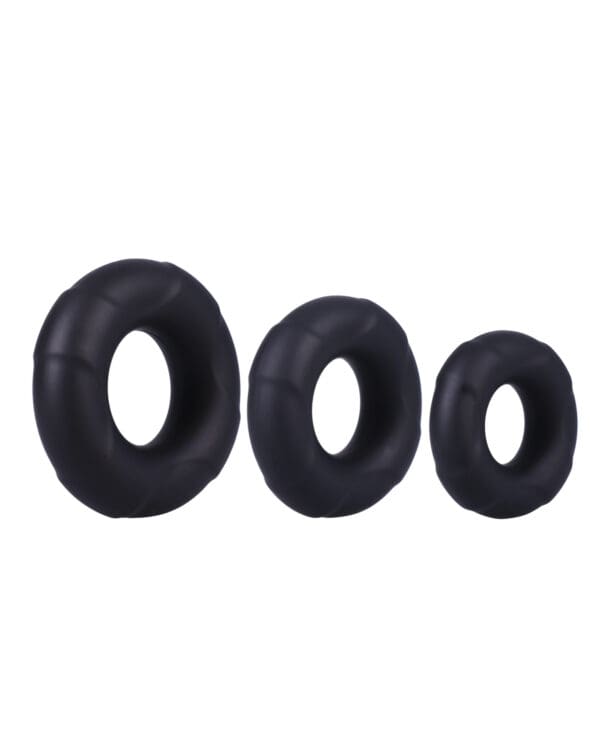 In A Bag C-Ring Set - Black - Image 2