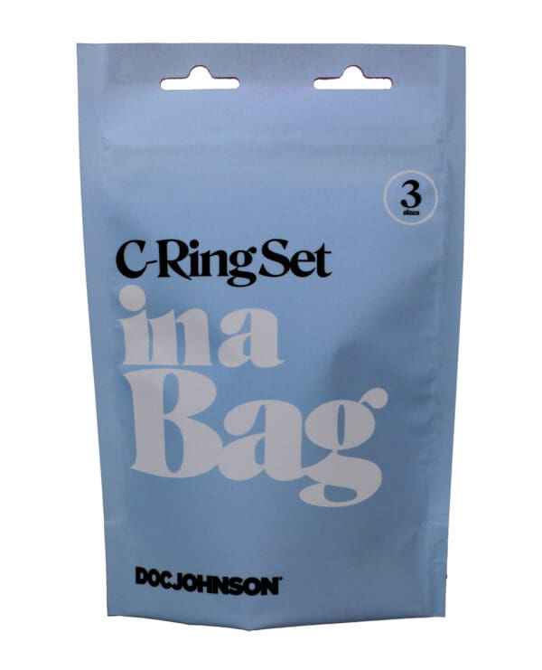In A Bag C-Ring Set - Black - Image 3