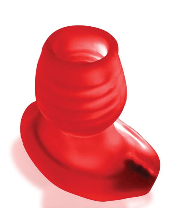 Oxballs Glowhole 2 Hollow Buttplug w/LED Insert Large - Red Morph - Image 2