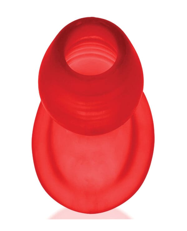 Oxballs Glowhole 2 Hollow Buttplug w/LED Insert Large - Red Morph - Image 4