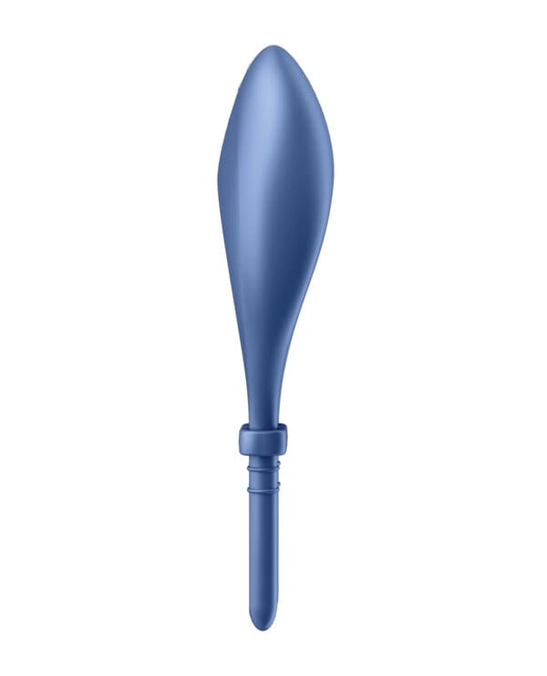 Satisfyer Bullseye Ring Vibrator - Blue - Image 3