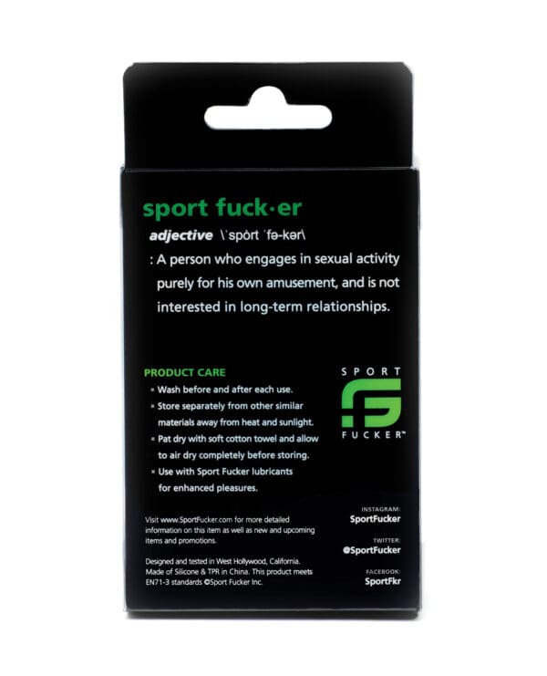 Sport Fucker Cock Harness - Ice Blue - Image 3