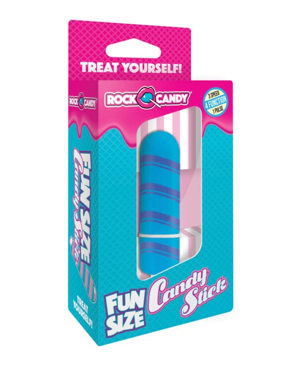 Rock Candy Fun Size Candy Stick - Blue - Image 2