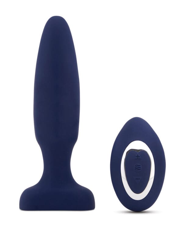 Nu Sensuelle Fino Roller Motion Plug - Navy Blue - Image 3