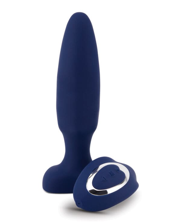 Nu Sensuelle Fino Roller Motion Plug - Navy Blue - Image 4