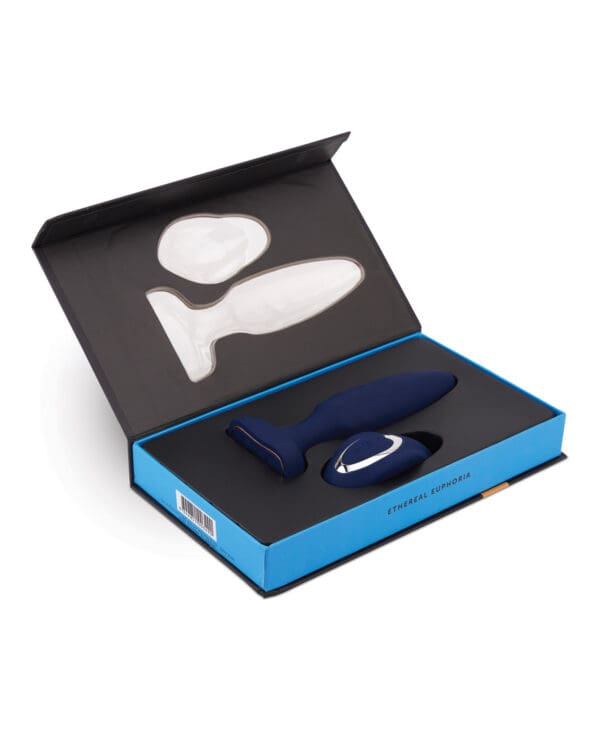Nu Sensuelle Fino Roller Motion Plug - Navy Blue - Image 5